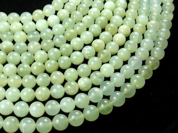 New Jade Beads, 10mm Round Beads-Gems: Round & Faceted-BeadDirect