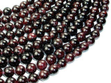 Red Garnet Beads, Round, 11mm-Gems: Round & Faceted-BeadDirect