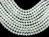 White Jade Beads, Round, 10mm, 15.5 Inch-Gems: Round & Faceted-BeadDirect