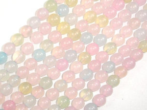 Agate Beads, Multi color, 8mm Round Beads, 15 Inch-Agate: Round & Faceted-BeadDirect