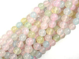 Agate Beads, Multi color, 8mm Round Beads, 15 Inch-Agate: Round & Faceted-BeadDirect