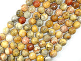 Crazy Lace Agate Beads, Faceted Round, 10mm-Gems: Round & Faceted-BeadDirect