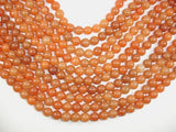 Red Aventurine, Round, 10mm beads-Gems: Round & Faceted-BeadDirect