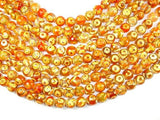 Tibetan Agate Beads, 12mm Faceted Round Beads-Agate: Round & Faceted-BeadDirect