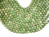 Green Opal Beads, 10mm, Round Beads-Gems: Round & Faceted-BeadDirect