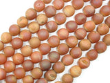 Druzy Agate Beads, Champagne Geode Beads, 10mm Round-Agate: Round & Faceted-BeadDirect