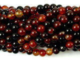Sardonyx Agate Beads, 6mm Round Beads-Gems: Round & Faceted-BeadDirect