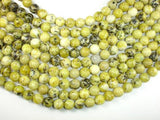 Yellow Turquoise Beads, 10mm Round Beads-Gems: Round & Faceted-BeadDirect
