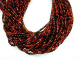 Sardonyx Agate Beads, 4mm Round Beads-Gems: Round & Faceted-BeadDirect