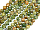 Rhyolite Beads, 8mm(8.5mm) Round Beads-Gems: Round & Faceted-BeadDirect