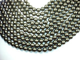 Pyrite Beads, 12mm Round Beads-Gems: Round & Faceted-BeadDirect