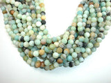 Matte Amazonite Beads, 8mm Round Beads-Gems: Round & Faceted-BeadDirect