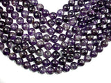Amethyst, 12mm Round Beads-Gems: Round & Faceted-BeadDirect