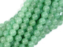 Green Aventurine Beads, 8mm, Round Beads-Gems: Round & Faceted-BeadDirect