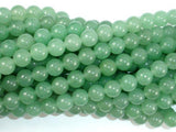 Green Aventurine Beads, 8mm, Round Beads-Gems: Round & Faceted-BeadDirect