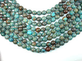 Blue Calsilica Jasper, 12mm Round Beads-Gems: Round & Faceted-BeadDirect