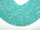 Turquoise Howlite, 6mm (5.9 mm) Faceted Round Beads, 14.5 Inch-Gems: Round & Faceted-BeadDirect