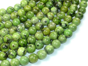 Chrysoprase Beads, 10mm Round Beads-Gems: Round & Faceted-BeadDirect