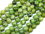 Chrysoprase Beads, 10mm Round Beads-Gems: Round & Faceted-BeadDirect