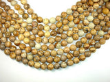 Picture Jasper, 12mm, Round Beads-Gems: Round & Faceted-BeadDirect