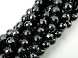 Hematite, 10mm Faceted Round Beads-Gems: Round & Faceted-BeadDirect