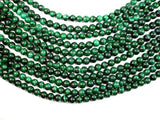 Natural Malachite, 7.5mm Round beads-Gems: Round & Faceted-BeadDirect