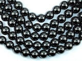 Hematite, 12mm Round Beads-Gems: Round & Faceted-BeadDirect