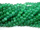 Dyed Jade- Green, 6mm Round Beads-Gems: Round & Faceted-BeadDirect