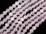 Dyed Jade, Light Pink, 6mm Round Beads-Gems: Round & Faceted-BeadDirect