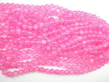 Dyed Jade- Pink, 8mm Round Beads-Gems: Round & Faceted-BeadDirect