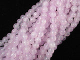 Dyed Jade, Light Pink, 6mm Round Beads-Gems: Round & Faceted-BeadDirect