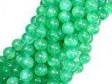 Dyed Jade- Green, 10mm Round Beads-Gems: Round & Faceted-BeadDirect