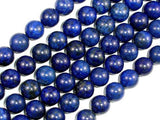 Lapis Lazuli, 12mm, Round Beads-Gems: Round & Faceted-BeadDirect