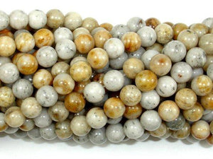 Jasper Beads, 6mm, Round Beads-Gems: Round & Faceted-BeadDirect