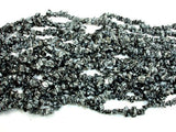 Snowflake Obsidian, 4-7mm Chips Beads-Gems: Nugget,Chips,Drop-BeadDirect