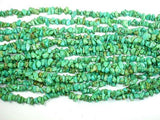 Turquoise Howlite, 4mm - 9mm Chips Beads, 34 Inch, Long full strand-Gems: Nugget,Chips,Drop-BeadDirect