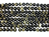 Golden Obsidian, 14mm Round beads-Gems: Round & Faceted-BeadDirect