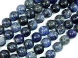 Sodalite Beads, 12mm Round Beads-Gems: Round & Faceted-BeadDirect