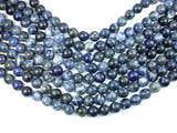 Sodalite Beads, 12mm Round Beads-Gems: Round & Faceted-BeadDirect