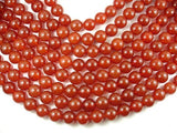 Carnelian, 14mm Round Beads-Gems: Round & Faceted-BeadDirect
