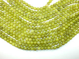 Olive Jade Beads, 8mm Round Beads-Gems: Round & Faceted-BeadDirect