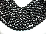 Matte Black Stone, 16mm Round Beads-Gems: Round & Faceted-BeadDirect