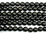 Matte Black Stone, 20mm Round Beads-Gems: Round & Faceted-BeadDirect