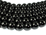 Black Onyx, 16mm Round Beads-Gems: Round & Faceted-BeadDirect