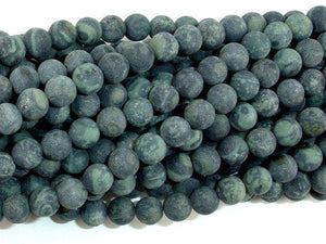 Matte Kambaba Jasper Beads, 6mm Round Beads-Gems: Round & Faceted-BeadDirect