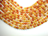Genuine Old Yellow Jade Beads, Round, 8mm-Gems: Round & Faceted-BeadDirect