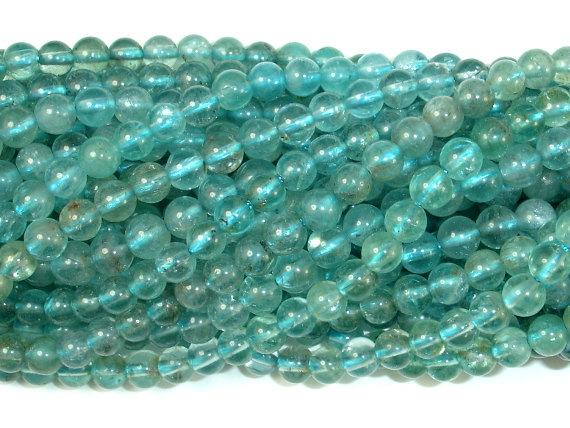 Apatite Beads, 5.6mm Round-Gems: Round & Faceted-BeadDirect