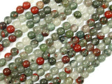 African Bloodstone, 4mm (4.5 mm)-Gems: Round & Faceted-BeadDirect