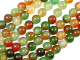 Agate Beads, 10mm (10.5 mm) Round Beads-Agate: Round & Faceted-BeadDirect