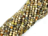 Dendritic Opal Beads, Moss Opal, 4mm Round Beads-Gems: Round & Faceted-BeadDirect